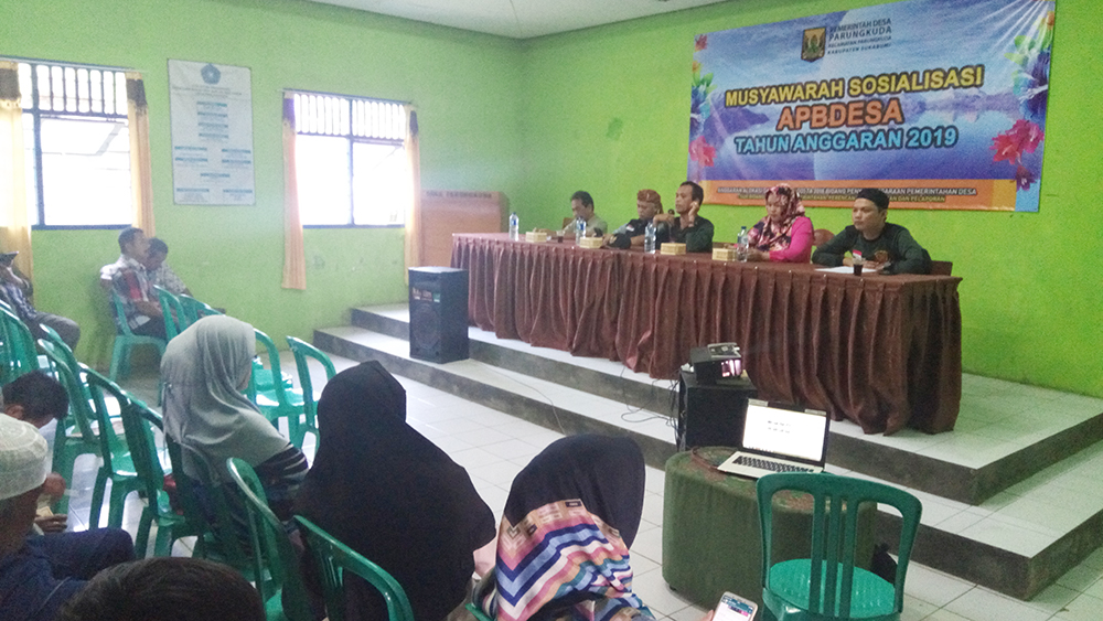 Sosialisasi APBDesa TA 2019